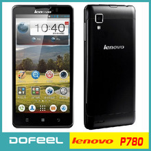 Original Lenovo P780 Cell Phone MTK6589 Quad Core Android 4.2 5.0” Gorilla Glass Screen 720P 3G GPS OTG WCDMA Mobile Phone