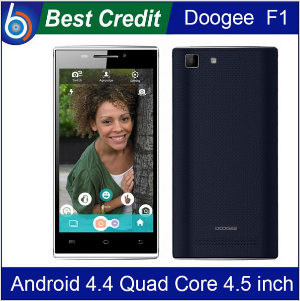 Original Doogee Turbo Mini F1 4 5Inch 4G LTE Mobile Phone MTK6732 Android 4 4 Quad