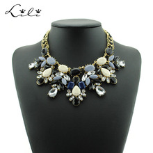 2015 New Fashion Jewelry Chocker Necklace Flower Statement Necklace Collar Necklaces & Pendants Accessories Pendant For Women