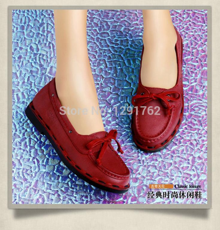 Women Flats Cowhide Single Shoes Classic Elegant Lady Driving Shoe Women Sneakers Flats Women s Breathable