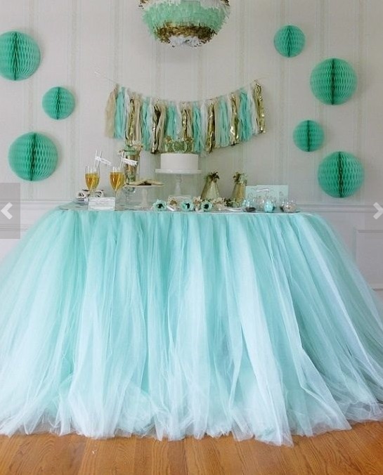 Completely-Custom-Tulle-Table-Skirt-Tutu-Table-Decoration-for-weddings ...
