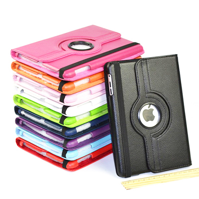 Luxury 360 Rotating PU Leather Stand Case For Apple Ipad Air 2 Flip Cover For Ipad