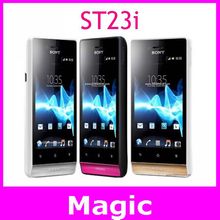 Original unlocked Sony Xperia miro ST23i mobile Phone Android OS GPS WIFI Bluetooth 5MP camera in stock free shipping