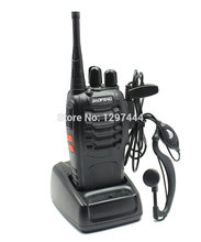 Free Shipping!BaoFeng 2 Way Radio BF-888S BF888S walkie talkie UHF 400-470MHz 16CH FM Transceiver CTCSS With Earpiece