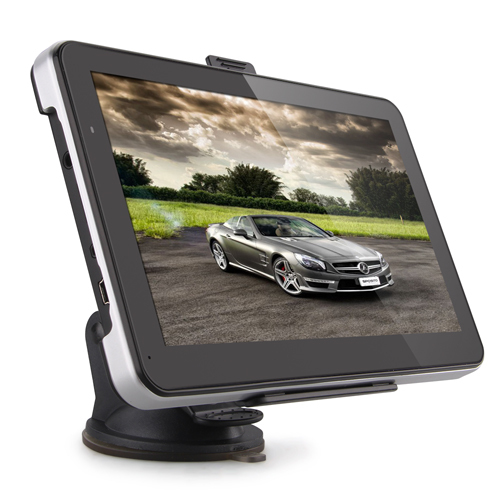 Car 7 Touch Screen GPS Navigation MTK 128MB RAM 4GB with West Europe Map Vehicle GPS