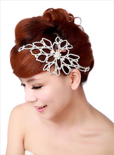 Free shipping Elegant White Rhinestone Hair Accessories Armlessly Lacing Arm Bracelet New Wedding Party Jewelry