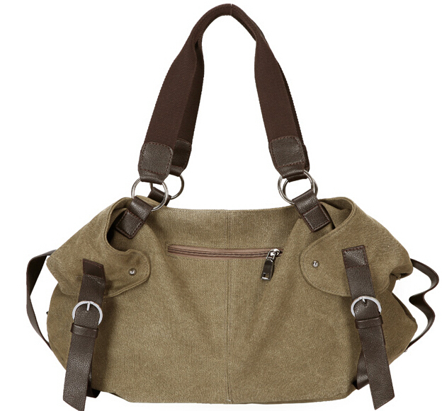 Large capacity women s travel handbag casual canvas shoulder cross body bags for female brand messenger