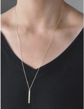 Cupid New Arrival Fashion Bar Temperament Clavicle Necklace Geometric Circle Necklace Women s Accessories Free Shipping