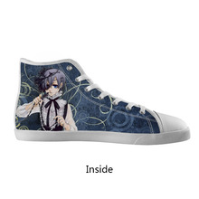 Fashion Casual Shoes Custom Anime Black Butler High Top Canvas Shoes Model002 Women 