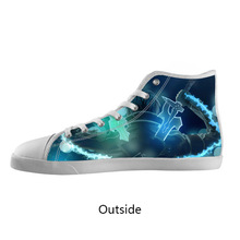 Fashion Casual Shoes Custom Anime Sword Art Online High Top Canvas Shoes Model002 (Women)