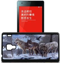 New 2014 Free Ship Original Big Sales3D Girl Lion Car Wolf idol Case for Xiaomi Hongmi