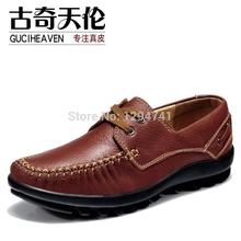 Woman Shoes Casual Cowhide Leather Autumn Flat Heel Sapatos Femininos Fashion Drving Soft Shoes Woman 