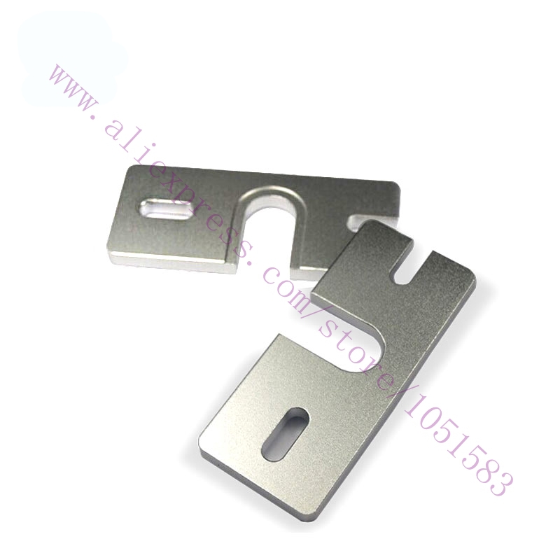 2Pcs Reprap HotEnd Aluminum groove mounting plate for Makergear 3d printer DIY Prusa Extruder J head