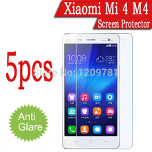 Stock Xiaomi Mi4 Quad Core Mi 4 M4 Mobile Phone Screen Protector 5″ Qualcomm Matte Anti-Glare LCD Protective Film