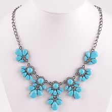 Hot Sale Vintage Crystal Pendants Fashion Cool Girls Rhinestone Necklace Flowers Style bracelet Fashion Jewelry MHM188P90