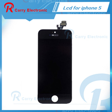 High reputation for iphone 5 LCD touch screen and digitizer assembly with high quality mobile phone