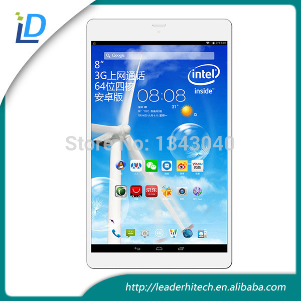 New arrival 8inch quad core Intel android4 4 systerm tablet pc support 3G call GPS G