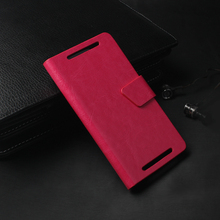 Luxury Wallet Stand Design PU Leather Case Cover For HTC One M7 Phone Bag Stand Back