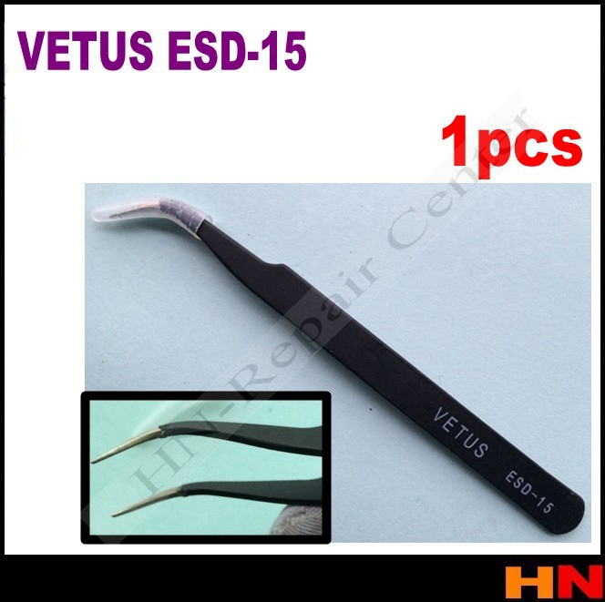 CONJUNTO de pinças de ferramentas anti-estática ESD-15 BGA ferramentas de manutenção de 1pcs Vetus ESD 15
