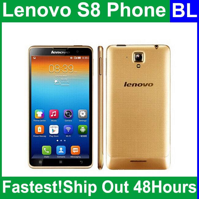 Original Phone Lenovo S8 S898T Cell Phones MTK6592 Octa Core Android4 2os 2GB RAM 16GB ROM