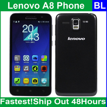 Original Lenovo A8 4G LTE mobile Phone 5.0inch MTK6592 Octa Core  Android 4.4 1280×720 13.0MP 2GB RAM 16G ROM GPS  Cell phone
