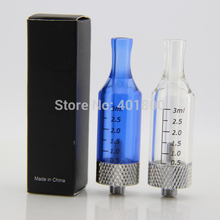 5pcs/lot,colorful 3.0ML huge capacity electronic e cigarette atomizer H5 clearomizer for ego t ego battery e-cigarette kit