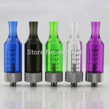 5pcs lot colorful 3 0ML huge capacity electronic e cigarette atomizer H5 clearomizer for ego t