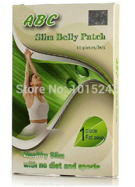 ABC slim belly patch 10pcs slimming patch slimming creams Weight loss products Navel Stick Slim Patch