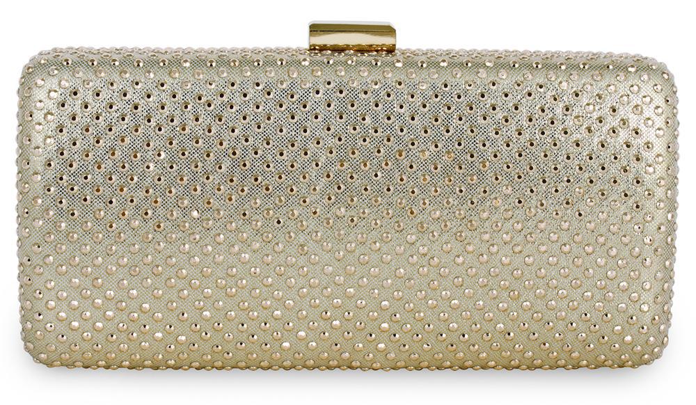 New 2015 Clutches Black Diamond Hematite Crystals Women Gold Silver Black Metal Clutches Evening Clutch Handbag