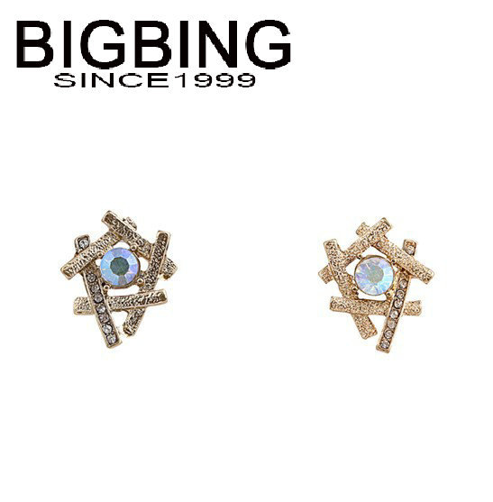 jewelry-fashion-blue-Golden-crystal-flower-Stud-Earrings-fashion-stud ...
