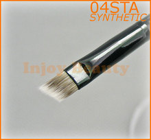 Wholesale Angled eyebrow gel brush synthetic hair Essential Makeup Brushes best brush for gel eyeliner Free