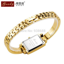 New Brand Grady fashion 18k Gold plated women watches 3atm waterproof ladies Quartz Watch Women Wristwatches