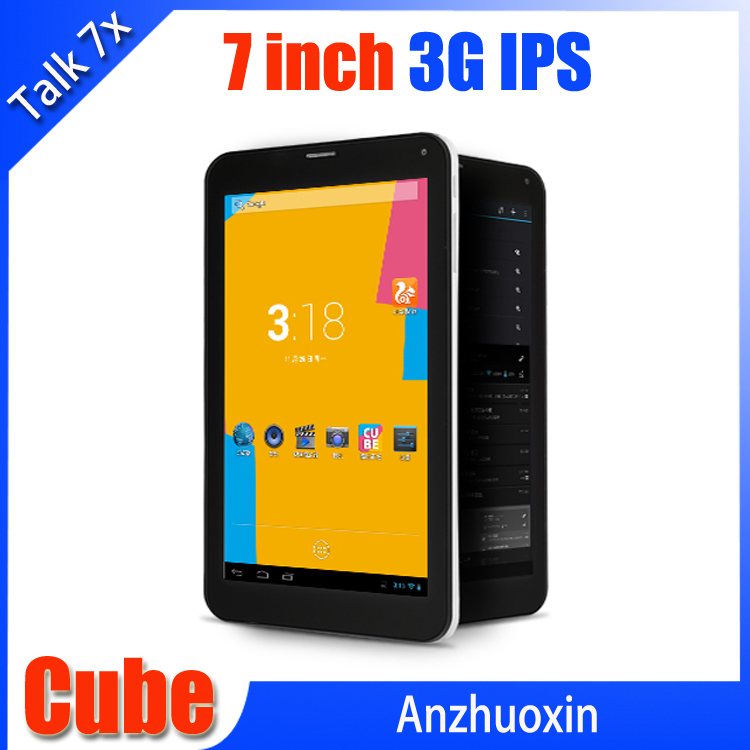 Original Cube Talk 7X Free Shipping Android 4 2 1GB 8GB Quad Core WCDMA Dual SIM