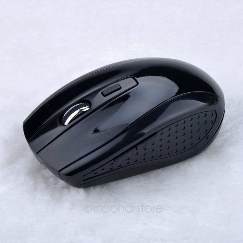 2 4GHz USB Optical Blue Light Wireless Mouse USB Receiver Mice Cordless Game Computer PC Laptop