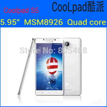 5 95 Original Coolpad S6 Smart Mobile 4G LTE Phone HD 1280x720 Qualcomm MSM8926 Quad Core