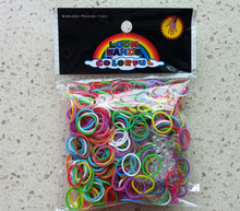 600pcs Package Rubber Band Loom Bands Girls DIY Bracelet Opp Bag