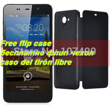 Free Flip case original THL W200C W200 W200S MTK6592M Octa core Smartphone 1G RAM 8G ROM