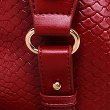 Luxury brand genuine leather crocodile grain fashion women handbag desigual Women s Totes messenger bag office