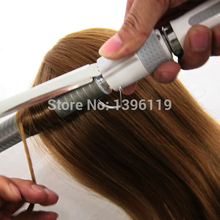 free shiping 80% real hair 22″ mannequin head dummy heads for salon school training heads 27# hair clour