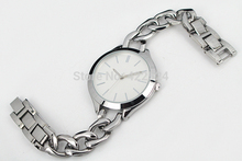 1 piece lots 2014 New Fashion Style Women Watch Lady Watch With Big Dial Diamond Steel
