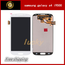 Free shipping cheap price mobile phone spare parts for samsung galaxy s4 lcd screen