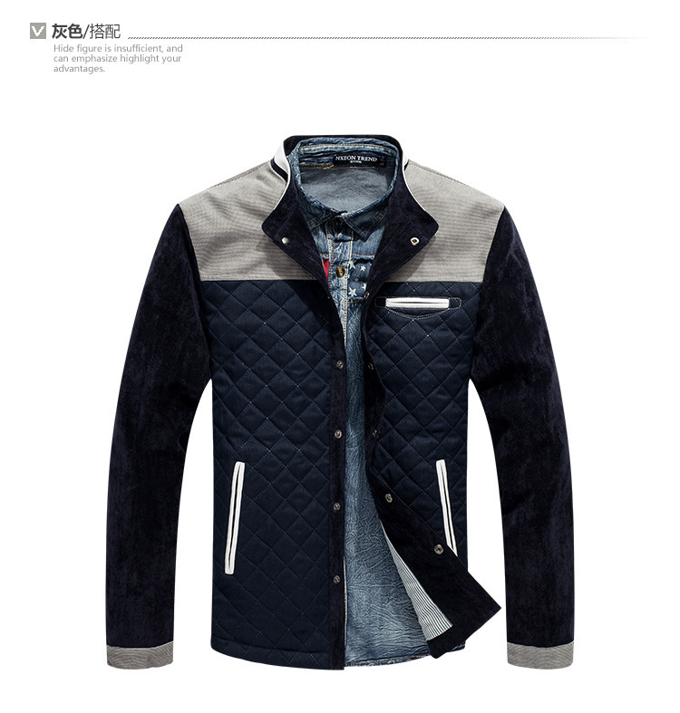 Slim fit men s jacket new spring coats and jackets men winter coat jacket 2014 casacos