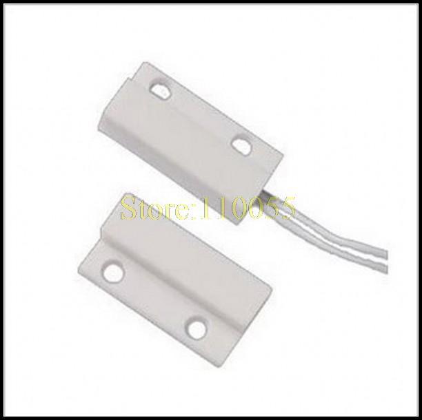 10pcs MC 38 MC38 Wired Door Window Sensor Magnetic Switch Home Alarm System normally closed NC