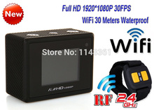 New Sport Camera 5 MP Full HD 1080P 30fps Wifi Action Cam Camera smart Underwater Action