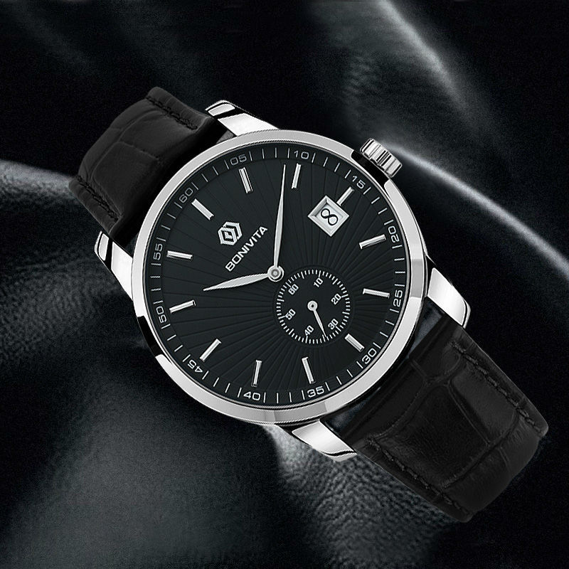 ... watches leather Quartz Stainless Steel Watch Waterproof high quality