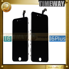 DHL 3pcs 100% original Spare Parts For iPhone 6 Lcd Display With Touch Screen Digitizer Glass Assembly Black/White Color