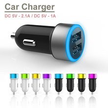 High Quality Universal Dual USB Port 5V 3.1A Car Charger For Mobile Phone Tablet PC, Smart Fuse Short Circuit Protection