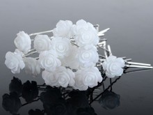 NEW 120Pcs Lots Wedding Bridal Crystal Faux Pearl Flower Hairpins Hair Pins 5Styles