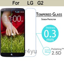 Explosion-proof Anti Shatter Premium Tempered Glass Screen Protector Guard For LG Optimus G2 D802 + TRACKING