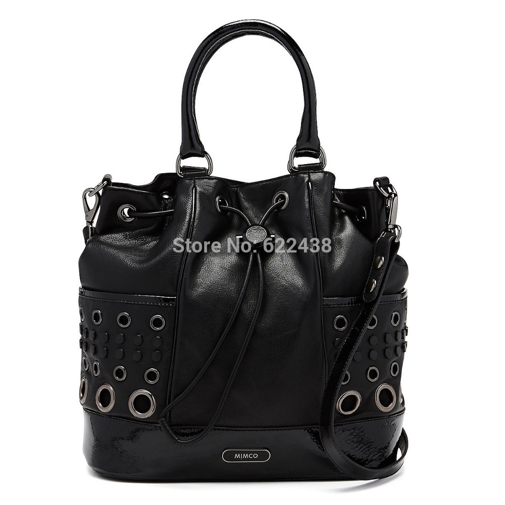NEW ARRIVED MIMCO FULL LEATHER NEWTON BUCKET BAG RRP599